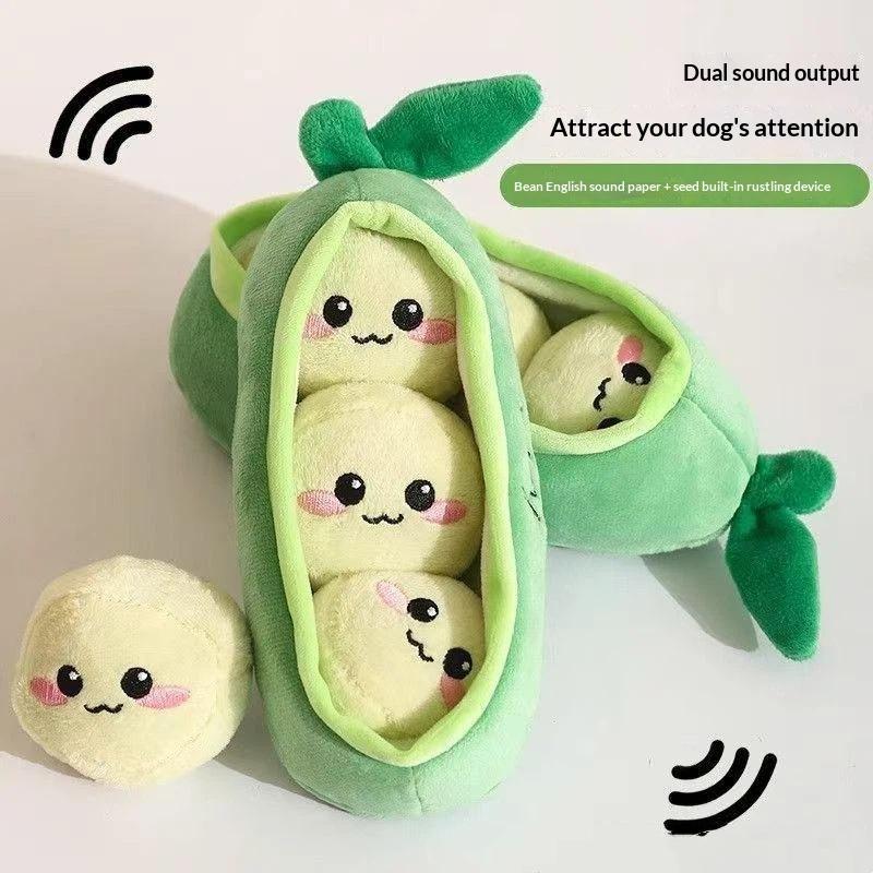 1 pièce de jouet en peluche po - Interactive Squeaky Plush Dog Toy avis et prix