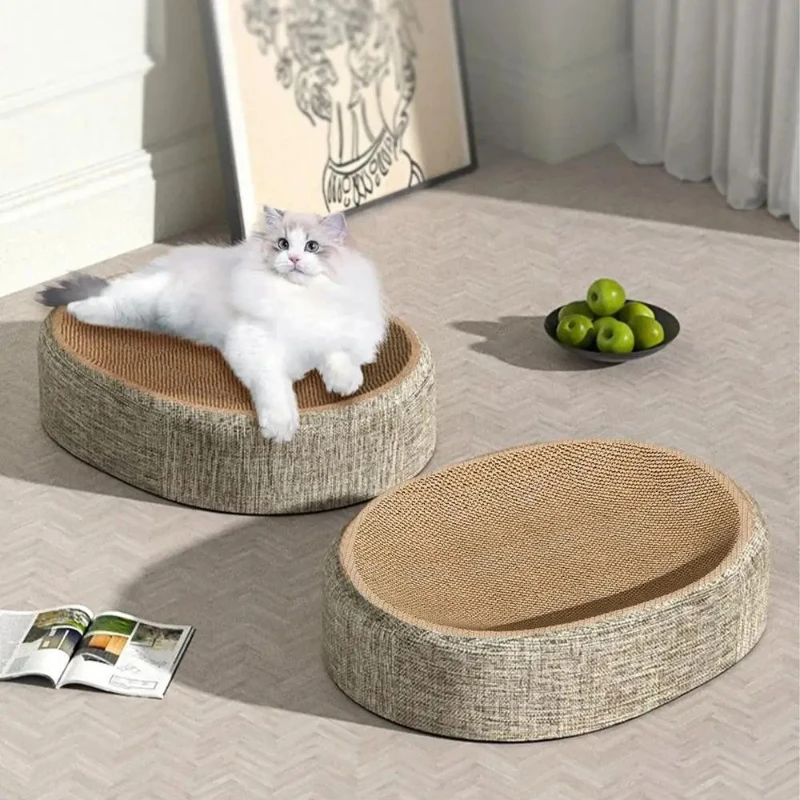 Tapis à griffer de forme ovale - Pet Beds avis et prix